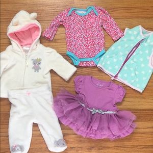 Baby girl lot 0-3 months , great condition!